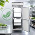 Thumbnail image #4 for Continental Refrigerator D1FENPTHD Designer Line One-Section Pass-Thru Wide Freezer with Half-Height Solid Doors