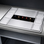 Thumbnail image #4 for Perlick Corporation Top Shelf BW6-30 30-Inch Underbar 6-Bottle Well with Stainless Steel Sliding Cover
