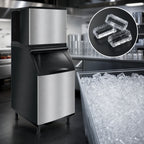 Thumbnail image #4 for Koolaire KYT1000W Half-Dice Cube Ice Machine, Water-Cooled, Self-Contained, 30-Inch, 860 lb per 24 Hours
