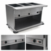 Thumbnail image #4 for Spec-Master PHT3OB-208-3 Portable Electric Hot Food Table with 3 Wells