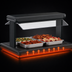 Thumbnail image #4 for Hatco Glo-Ray® 30-Inch Countertop Pass-Through Buffet Warmer with Heated Base and Double Acrylic Sneeze Guards