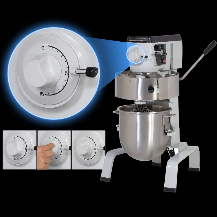 Product image #3 for Blakeslee F-30-CA 30 Quart Floor Model 3-Speed Gear-Driven Planetary Mixer