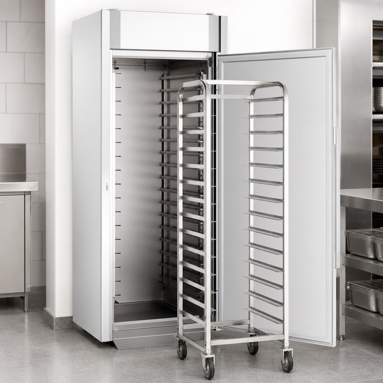 Product image #4 for Victory UltraSpec HIS-1D-1 Full-Height Roll-In Heated Cabinet, 33.6 cu. ft. Capacity