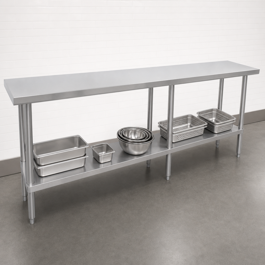 Open Base with Undershelf