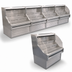 Thumbnail image #4 for Howard-McCray 35E Series Curved Low-Profile Self-Contained Refrigerated Open Merchandiser, 39-Inch, Stainless Steel, LED Top