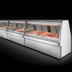 Thumbnail image #4 for Howard-McCray 34E Series Remote Stainless Steel Fish and Poultry Service Case, 124.5-Inch, LED Lighting