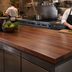 Thumbnail image #4 for John Boos Boos Block American Black Walnut Kitchen Countertop with Varnique Finish, 120 x 30 x 3 Inches