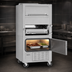 Thumbnail image #4 for Southbend Platinum Heavy Duty 32-Inch Single Deck Range Match Gas Upright Broiler with Radiant Burners, Warming Oven, and Cabinet Base