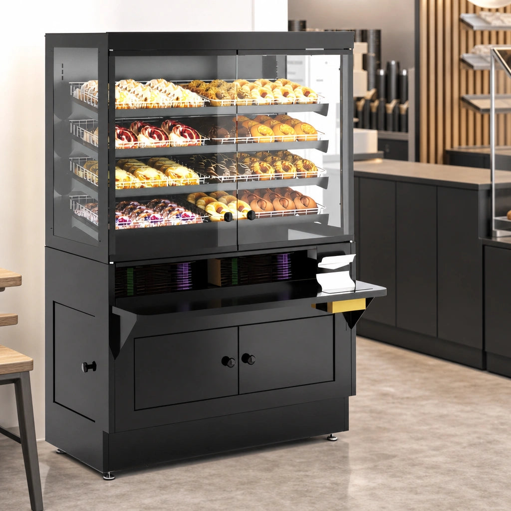12-Tray Display Capacity