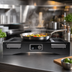 Thumbnail image #4 for TableCraft Single-Burner Induction Countertop Station Kit with Cooling Plates, 120V, Translucent Black