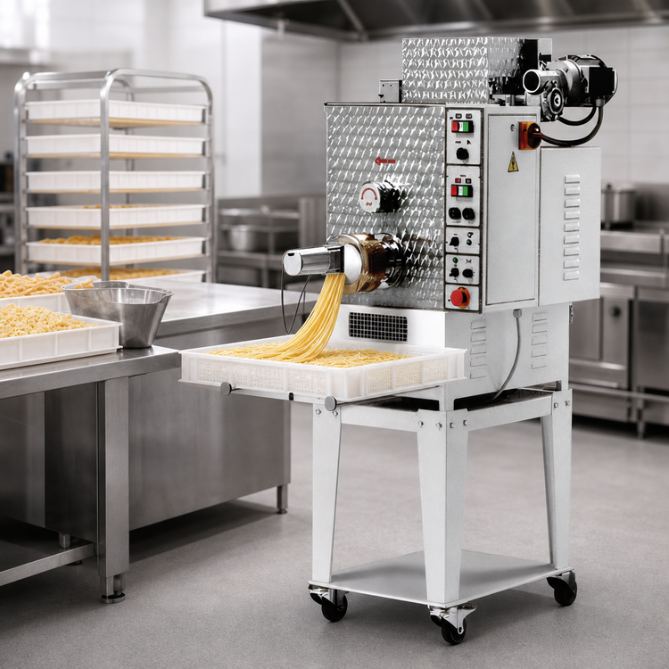 Product image #4 for Trento Avancini TRD110 Dual Tank Floor Model Commercial Pasta Machine