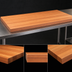 Thumbnail image #4 for Boos Block American Cherry Edge-Grain Kitchen Countertop, 108 x 27 x 1-1/2 Inch, Varnique Finish
