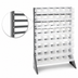 Thumbnail image #4 for Quantum Single-Sided Rail Rack Storage System with 16 Rails and 48 Clear Bins