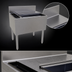 Thumbnail image #4 for Glastender 30-Inch x 24-Inch Underbar Combo Ice Bin/Cocktail Unit with Left 4-Bottle Well and 10-Circuit Cold Plate
