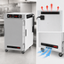 Thumbnail image #5 for Metro HotBlox™ Narrow 8-Pan Pass-Thru Undercounter Heated Holding Cabinet with Solid Front & Rear Doors