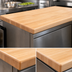 Thumbnail image #4 for John Boos Boos Block Blended Edge Grain Northern Hard Rock Maple Kitchen Countertop, 84 x 48 x 1-3/4 in., Penetrating Oil Finish