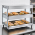 Thumbnail image #4 for Hatco Glo-Ray® GRSDH-60D 60-Inch Countertop Dual Shelf Pass-Thru Merchandising Warmer
