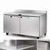Thumbnail image #4 for True SPEC Series 60-Inch Two-Section Worktop Refrigerator, Solid Doors, Rear-Mounted Self-Contained Refrigeration