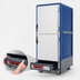 Thumbnail image #4 for Metro C5 3 Series Full-Height Combination Heated Holding and Proofing Cabinet, Blue Insulation Armour, Low Watt, Dutch Doors
