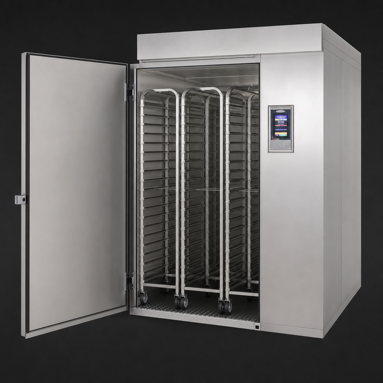 Product image #4 for HURRiCHiLL Modular Roll-In Blast Chiller/Shock Freezer, 3-Trolley Capacity, Remote Refrigeration