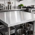 Thumbnail image #5 for John Boos 72 Inch x 32 Inch Flat Stainless Steel Countertop, 1-1/2 Inch Thick