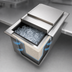 Thumbnail image #4 for BK Resources Drop-In Ice Bin with Sliding Cover, Without Cold Plate, 304 Stainless Steel