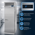 Thumbnail image #4 for Turbo Air PRO Series Roll-In Solid Door Freezer, 39.99 Cu. Ft., 1-Section, Top Mount, Stainless Steel