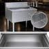 Thumbnail image #4 for Eagle 2200 Series 42-Inch Underbar Ice Bin/Cocktail Unit with 7-Circuit Cold Plate, 239 lb Capacity