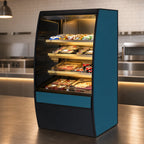 Thumbnail image #4 for Federal Industries Vision Series VHSS4860C Curved-End Heated Self-Serve Hot Food Merchandiser, 3 Shelves, Removable Deck, 208-240V