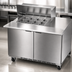 Thumbnail image #5 for Beverage-Air SPE48HC-12M 48-Inch Mega Top Sandwich Prep Table with 2 Doors and 12 Pan Openings