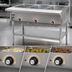 Thumbnail image #4 for Eagle Group SDHT3-240 48 Inch 3-Well Electric Open Base Hot Food Table, 240V