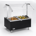 Thumbnail image #4 for Eagle Service Mate Tabletop Buffet Hot Food Table with 2 Heated Wells and Sneeze Guard, 208V 3-Phase
