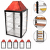 Thumbnail image #4 for Countertop Hot Food Display Warmer Case with Straight Glass Sides and Sliding Rear Doors