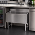 Thumbnail image #4 for Klinger's Trading 30-Inch Stainless Steel Underbar Ice Chest, 100 lb Ice Capacity