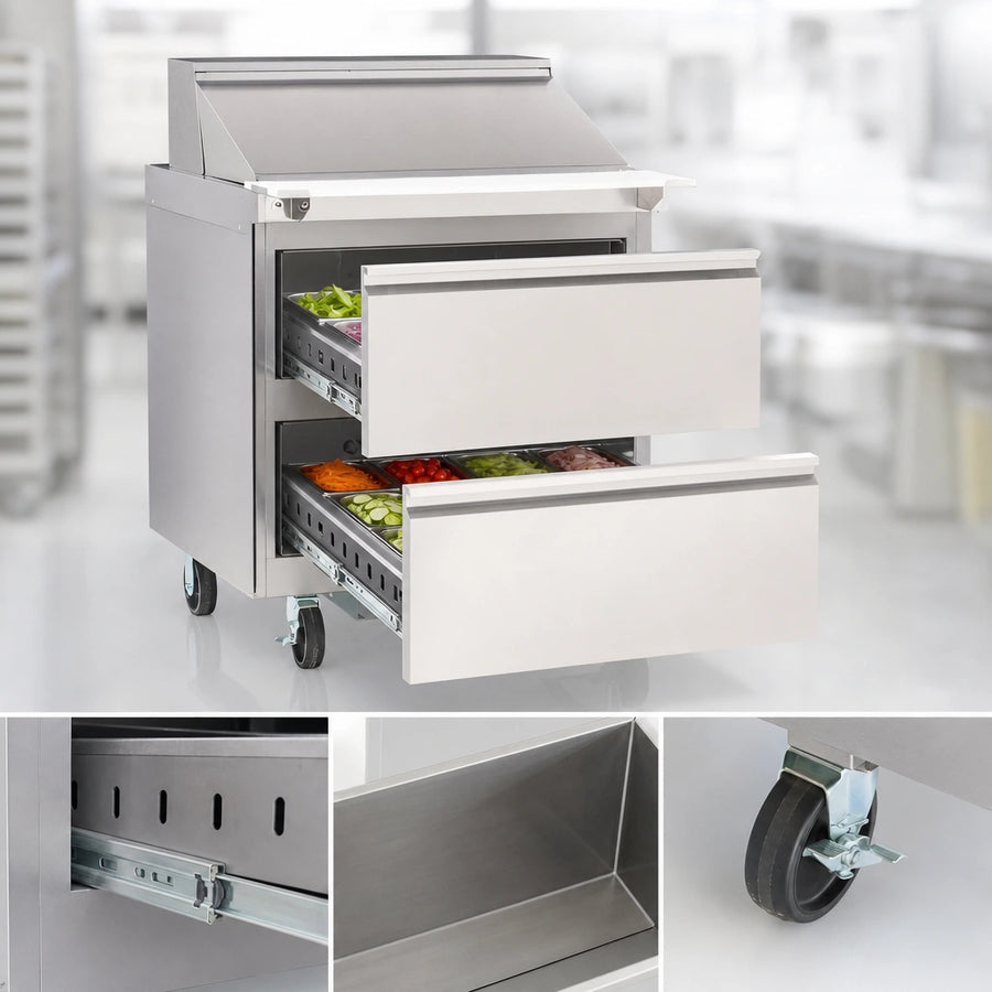 Two-Drawer Refrigerated Base