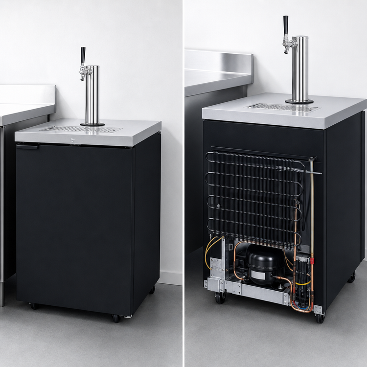 Product image #4 for Pro-Line E-Series 25-Inch One-Keg Direct Draw Draft Beer Cooler