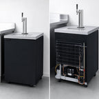 Thumbnail image #4 for Micro Matic USA Pro-Line MDD23-LP-E One-Keg Draft Beer Cooler, 25-Inch, 8.4 Cu. Ft., Rear-Mount Self-Contained, Black/Stainless