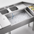Thumbnail image #5 for Eagle 1800 Series E80 Pass-Thru Underbar Ice Chest, 36 x 18 x 8 Inches