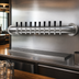 Thumbnail image #4 for Glastender Pipe Wall Draft Dispensing Tower, 10 Faucet, Wall Mounted, Glycol-Cooled, Stainless Steel