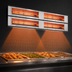 Thumbnail image #4 for Hatco Glo-Ray 36-Inch Maximum Watt Lighted Dual Infrared Strip Heater