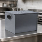 Thumbnail image #4 for Dormont Manufacturing Watts Grease Interceptors WD-10 Grease Interceptor, Epoxy-Coated Steel, 10 GPM, 20 lb Capacity, 2-Inch No-Hub