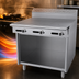 Thumbnail image #4 for Garland Cuisine Series 36-Inch Gas Heavy Duty Range with Three 12-Inch Even-Heat Hot Tops and Storage Base