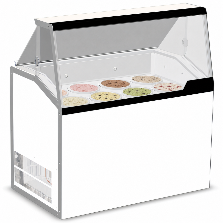 8-Tub Top Display Capacity