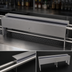 Thumbnail image #4 for Glastender Double Speed Rail Locking Cover, 38 Inch, Stainless Steel