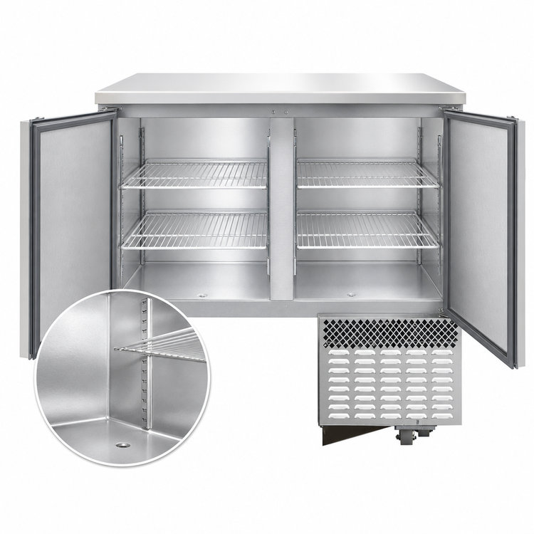 Product image #4 for Continental Refrigerator FA43SN-U 43" Shallow Depth Undercounter Freezer