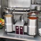 Thumbnail image #4 for Southbend (Middleby) Southbend Steam KECT-10-2 Twin Tilting Electric Countertop Kettles, 10 Gallons Each, 2/3 Jacket