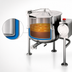 Thumbnail image #4 for Cleveland Range KDL40T 40-Gallon Direct Steam Tilting Kettle with Open Tri-Leg Base