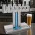 Thumbnail image #4 for Glastender Countertop 1-Column Glycol-Cooled Tee Draft Dispensing Tower with 6 Faucets, Polished Chrome