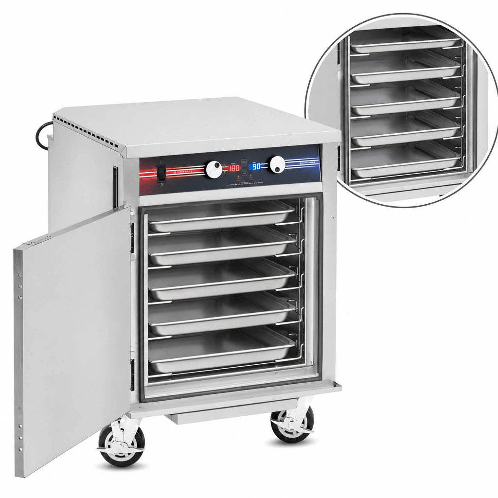 Six Full-Size Tray Capacity