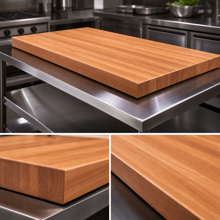 Product image #4 for Boos Block American Cherry Edge-Grain Kitchen Countertop, 36 x 27 x 3 Inch